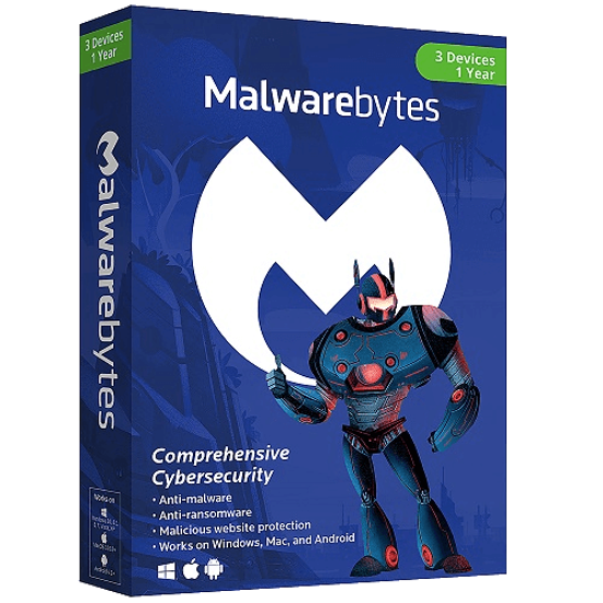 Malwarebytes Premium 1 Year 3 PC