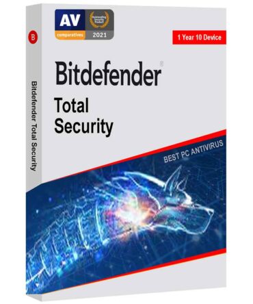 Bitdefender Total Security 10 Device 1 Year