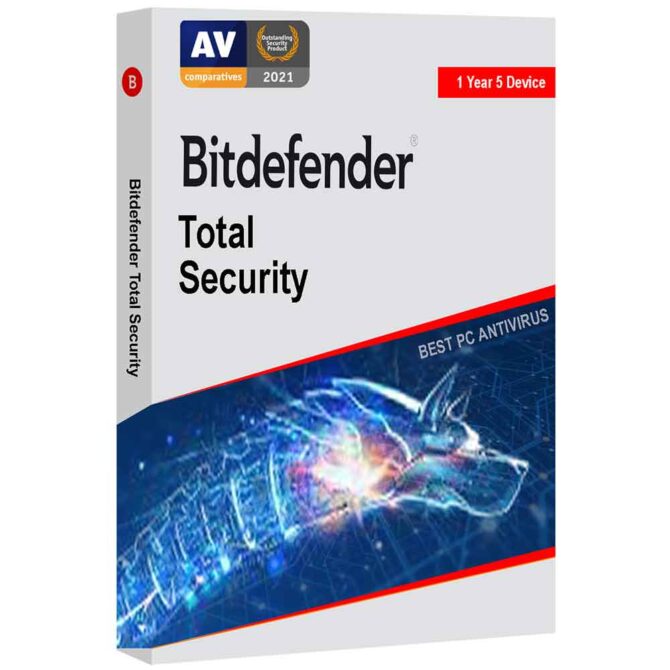 Bitdefender Total Security 5 Device 1 Year