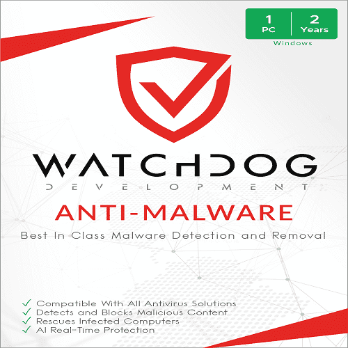 Watchdog Anti-Malware 1 Pc 2 Year