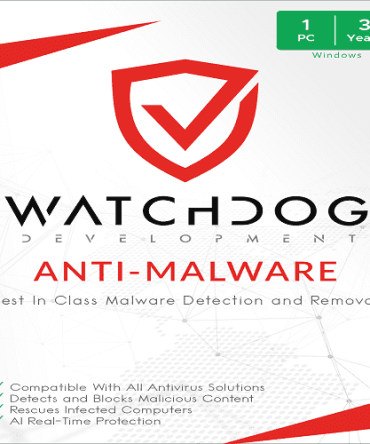 Watchdog Anti-Malware 1 PC 3 Year