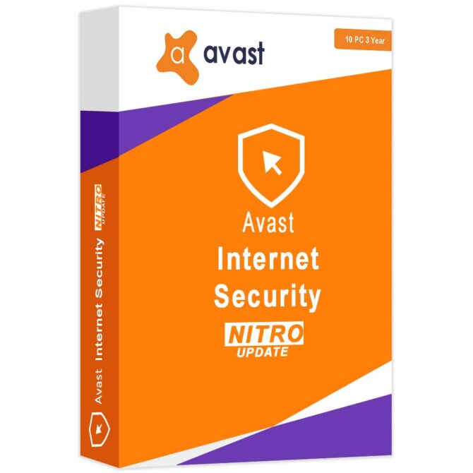 Avast Internet Security 3 Years 10 PC