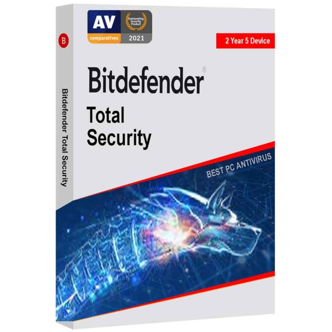 Bitdefender Total Security 5 Device 2 Year