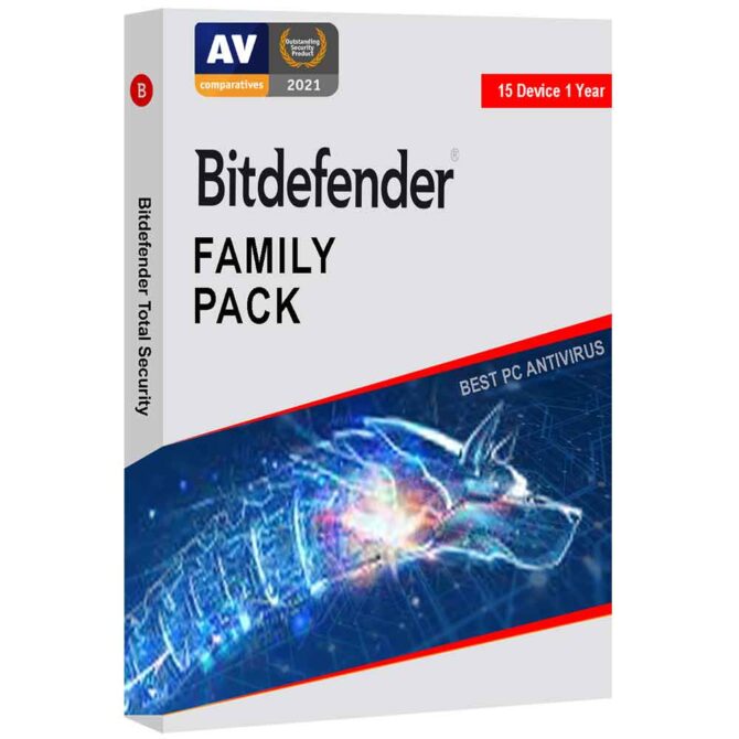 Bitdefender Family Pack 15 Device 1 Year