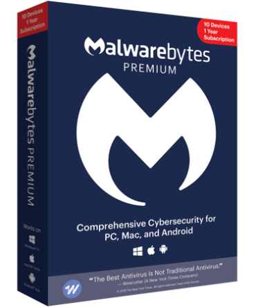 Malwarebytes Premium 1 Year 10 Device