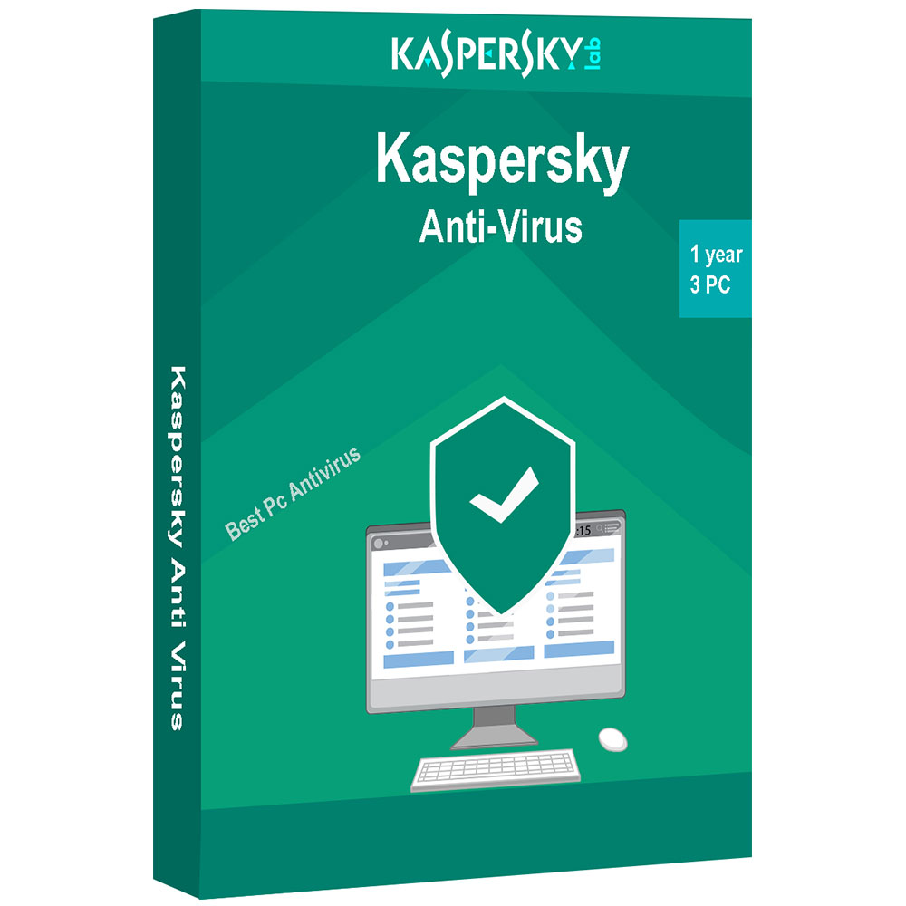 Kaspersky Antivirus 3 Pc 1 Year