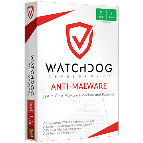 Watchdog Anti-Malware 3 PC 1 Year