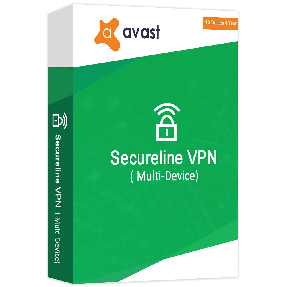 Avast SecureLine VPN 10 devices 1 year