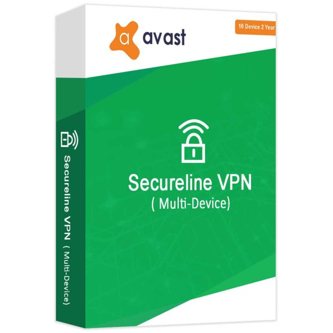 Avast SecureLine VPN 10 devices 2 years