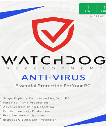 Watchdog Anti-Virus 1 Year 1 PC