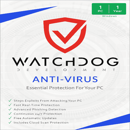 Watchdog Anti-Virus 1 Year 1 PC