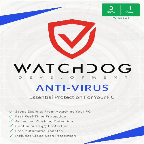 Watchdog Antivirus 3 Year 1 PC
