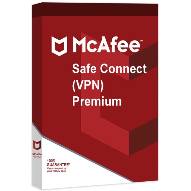 McAfee Safe Connect (VPN) Premium