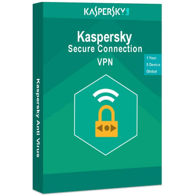 Kaspersky Secure Connection VPN 5 Devices 1 Year